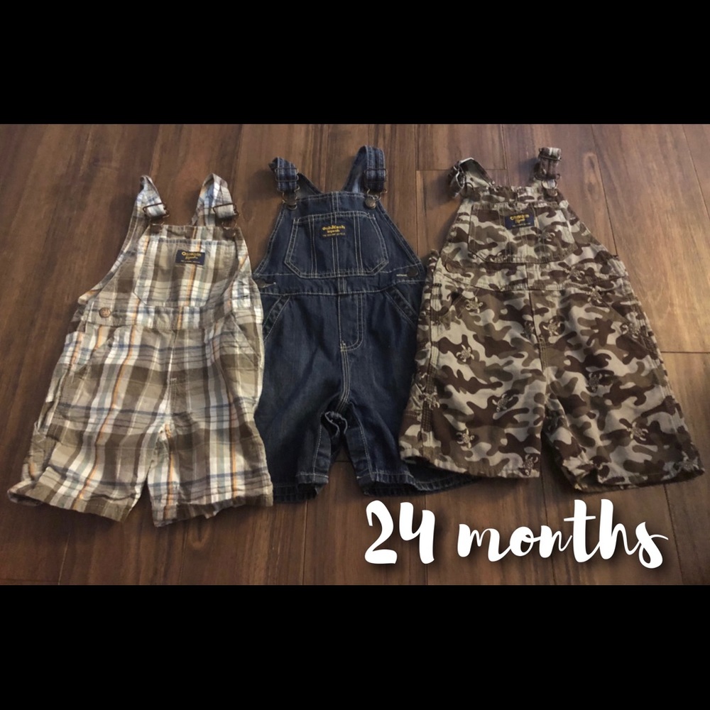 24 month Oshkosh overalls